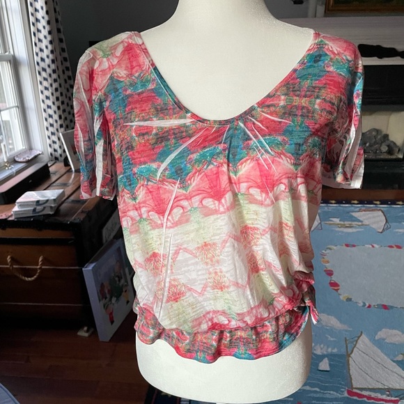 Sundance Tops - Sundance short sleeve top size M